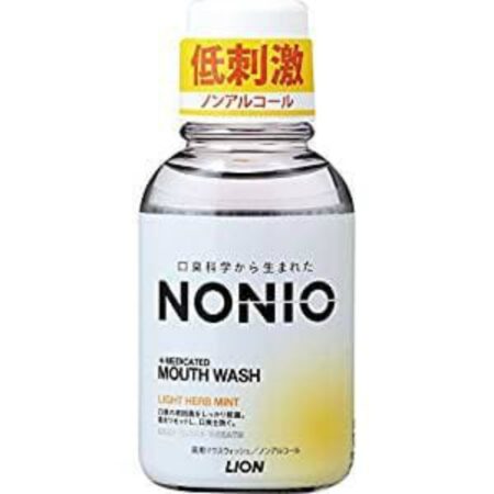 NONIO mouthwash non-alcoholic light herb mint 80ml
