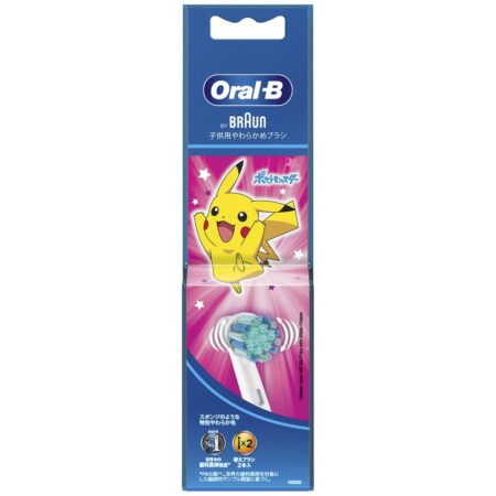 Oral B Sumizumi Clean Kids Pink Replacement Brushes (2pcs)