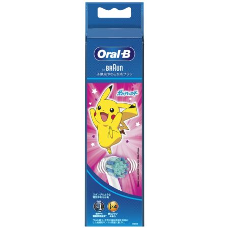Oral B Sumizumi Clean Kids Pink Replacement Brushes 4pcs