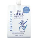 Reihaku Hatomugi Body Soap Refill Large Size 1L