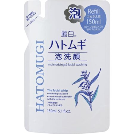 Reihaku Hatomugi Foam Facial Wash Refill 150ml