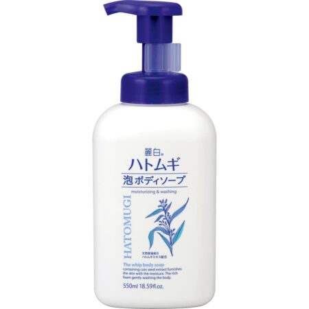 Reihaku Hatomugi foam body soap, main body
