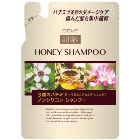 DEVE 3 types of honey shampoo refill