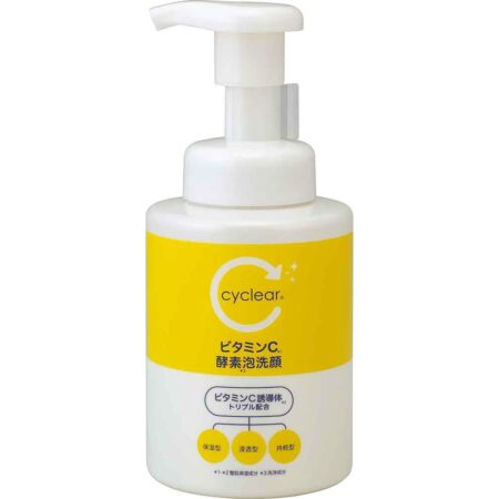 Cyclear Vitamin C Enzyme Foam Facial Wash