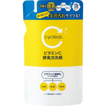 Cyclear Vitamin C Enzyme Foam Facial Wash Refill