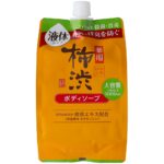 Shikiori Medicated Persimmon Juice Body Soap Refill Large Capacity 1000ml