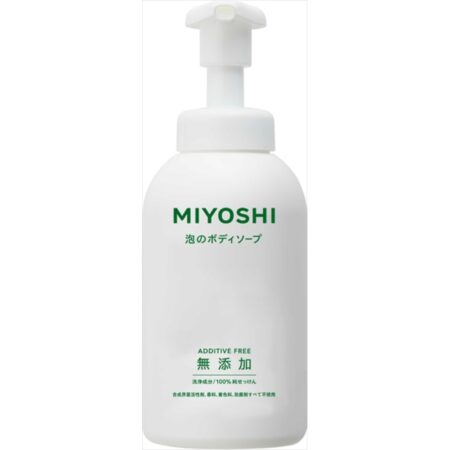 Additive-free foaming body soap N pump