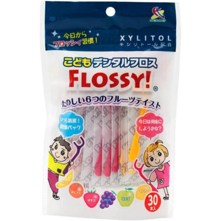 Children's Dental Floss, Flossy, 30 pieces