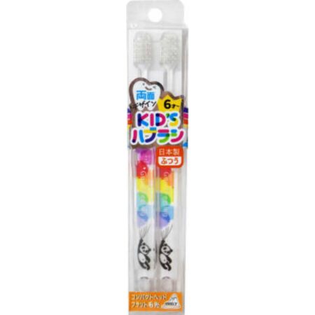 RDK-281P Panda 2P double-sided design kids toothbrush