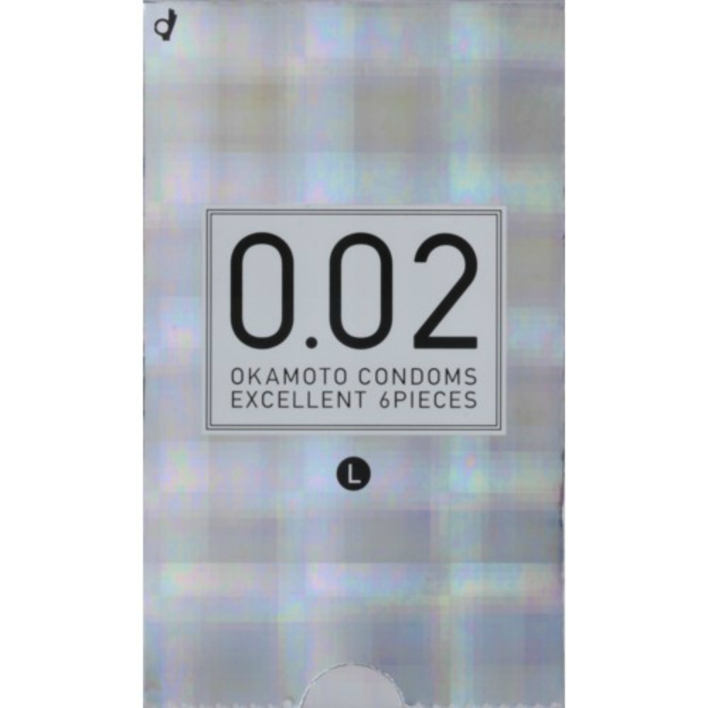 Okamoto 002L size 6 pieces