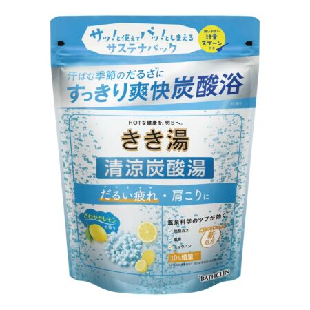 Kikiyu refreshing carbonated water, refreshing lemon scent, 360g