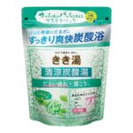 Kikiyu refreshing carbonated bath, refreshing mint scent, 360g