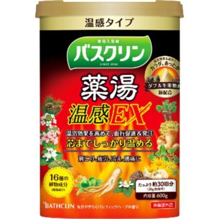 Bathclin Medicated Bath Warm EX 600g
