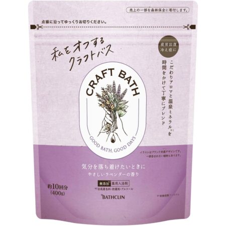 CRAFT BATH Gentle Lavender Scent 400g