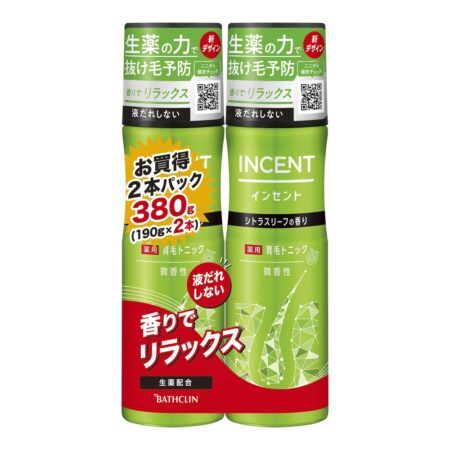 Эмийн найрлагатайHair Growth Tonic, Mild Fragrance, 190g Pair Pack