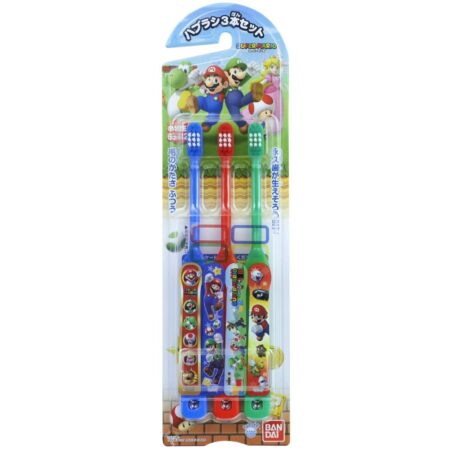 Toothbrush set of 3 - Super Mario