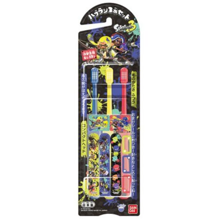Toothbrush set of 3 - Splatoon 3