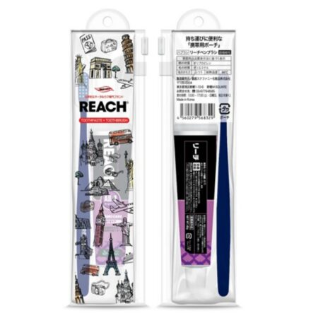 Reach Travel Set (1 dental toothbrush, 40g medicated toothpaste)