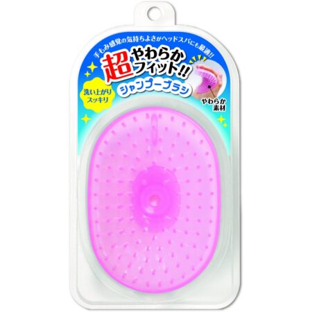 Super soft fit!! Shampoo brush pink
