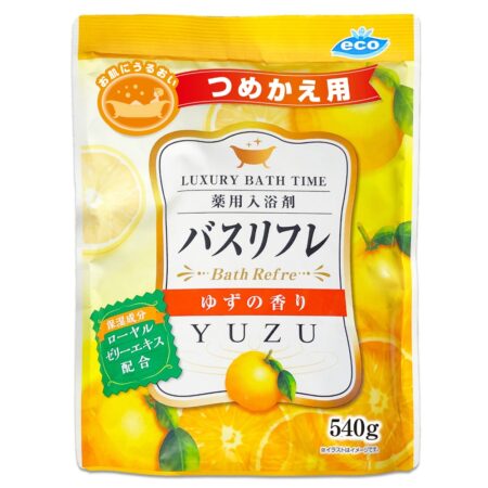 Bath Refre Medicated bath salts Refill Yuzu Scent R540G