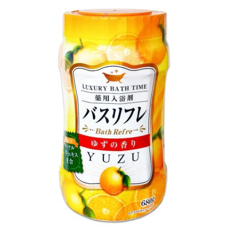 Bath Refre Medicated bath salts Yuzu Scent R680G