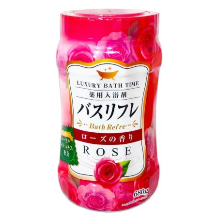 Bath Refre Medicated bath salts Rose Scent R680G