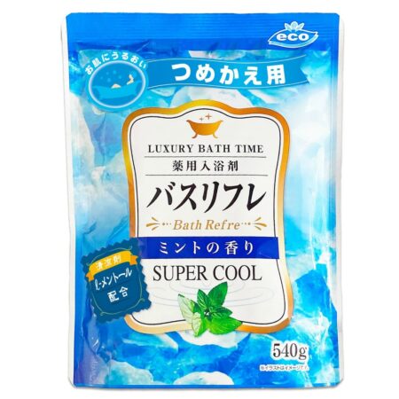 Bath Refre Super Cool Bath Salts Refill 540g