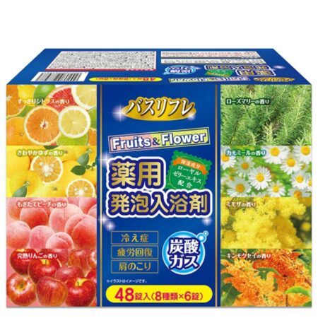 Bath Refre Medicated Foaming Bath Salt Fruit & Flower