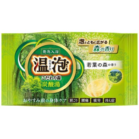 Hot Foam Specialty Forest Carbonated Bath Wakaba no Mori 1 Tablet