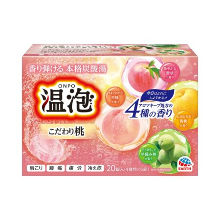 ONPO Peach Carbonated Bath 20 tablets