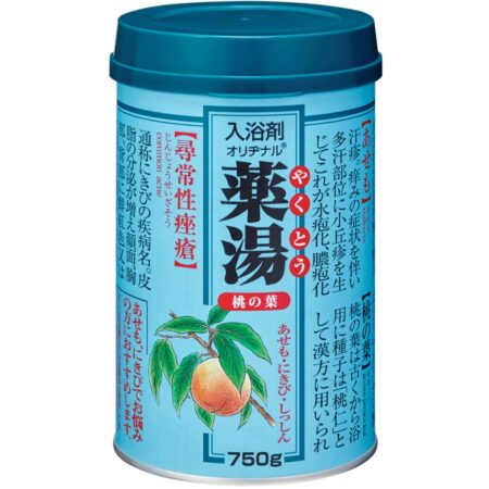 Original Medicated Bath Peach Leaves 750g