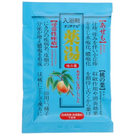 Original Medicated Bath Peach Leaves 30g