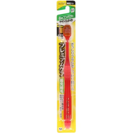 B-3600S Premium Care Toothbrush, 6-row Compact, Soft