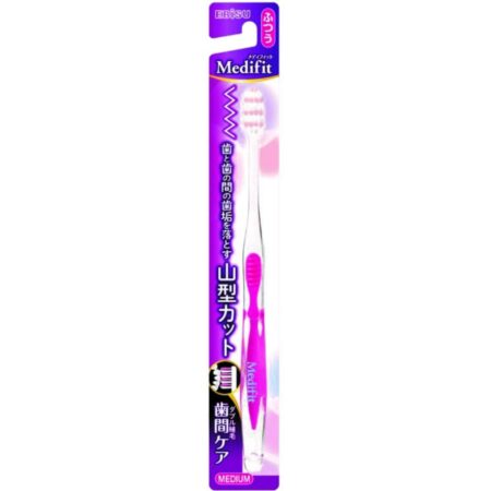 Medifit mountain-shaped toothbrush, regular size
