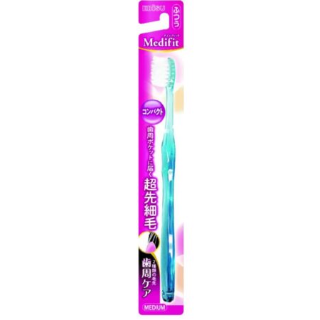 Medifit Clear Ultra Fine Bristle Toothbrush, Regular
