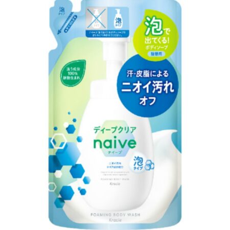 Naive Foam Body Soap (Deep Clear) Refill