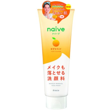 Naive Makeup Remover Face Wash (Contains Yuzu Ceramide)
