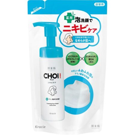 Hadabisei CHOI Medicated Foam Face Wash Acne Care Refill