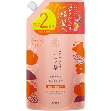 Ichikami Dense Double Moisturizing Care Shampoo Refill (2 servings)