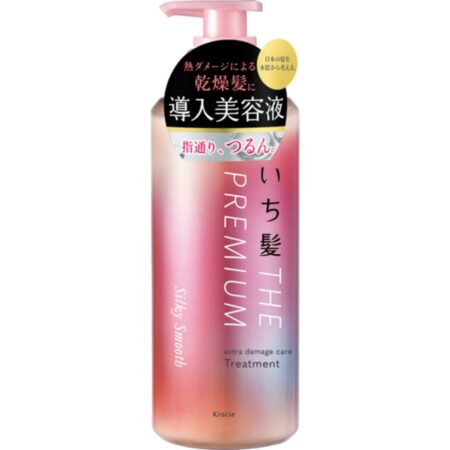 ICHIKAMI THE PREMIUM Extra Damage Care Treatment (Silky Smooth) Pump