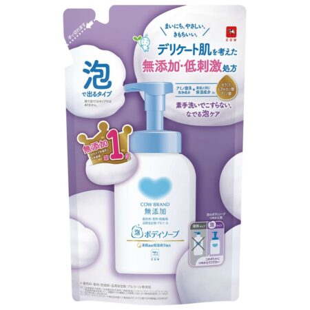 Cow Brand Additive-Free Foaming Body Soap Refill