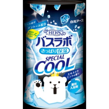 HERS Bath Lab Bottle Special Cool Extra Mint Scent 500g