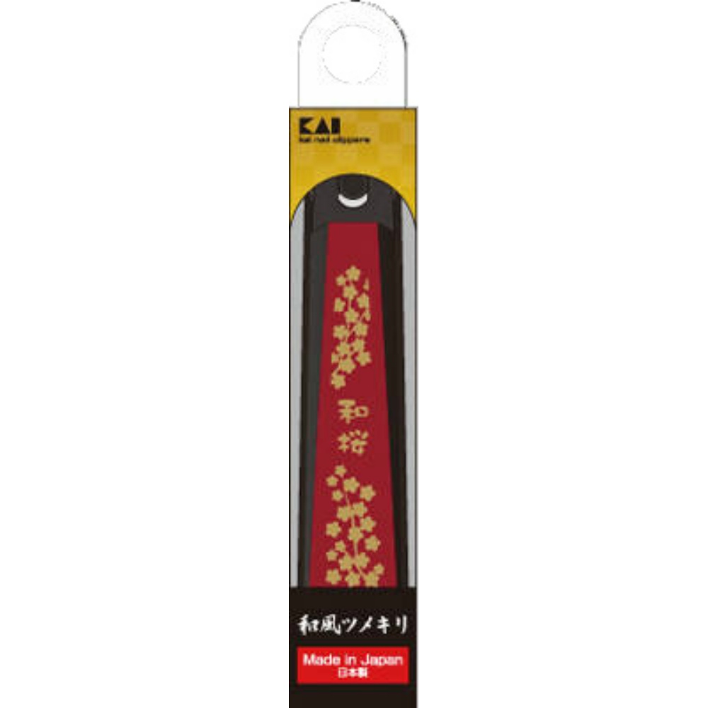 KE0501DF Japanese style nail clipper (Japanese cherry blossom)