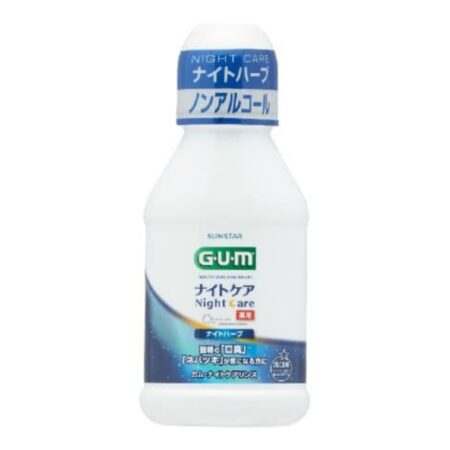 GUM Night Care Rinse [Night Herb Type] 80ML