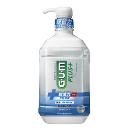 GUM PLUS Dental Rinse, Mild, Non-Alcoholic, 900ml