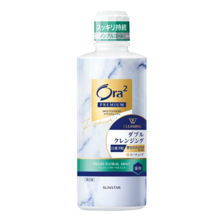 Ora2 Premium Mouthwash Double Cleansing [Fresh Floral Mint]