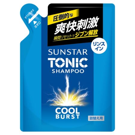 SUNSTAR Tonic Shampoo COOL BURST Rinse-in Replacement