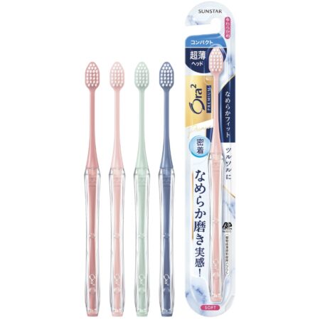 Ora2 Premium Toothbrush Smooth Fit [Compact, Soft]
