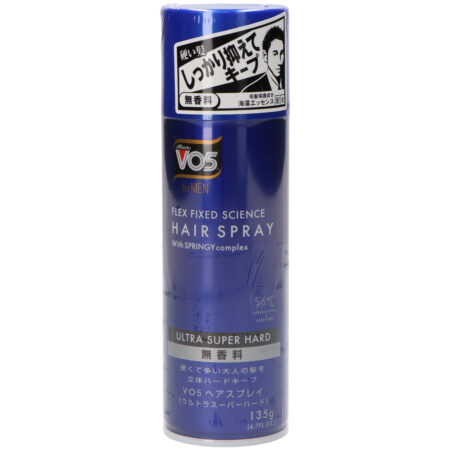 VO5MEN Hair Spray Unscented Ultra SH135G