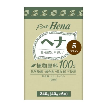 Tenstar Fine Henna 6P Brown 40g x 6
